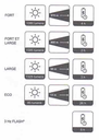 PROJECTEUR PORTABLE ET ETANCHE X-SPOT