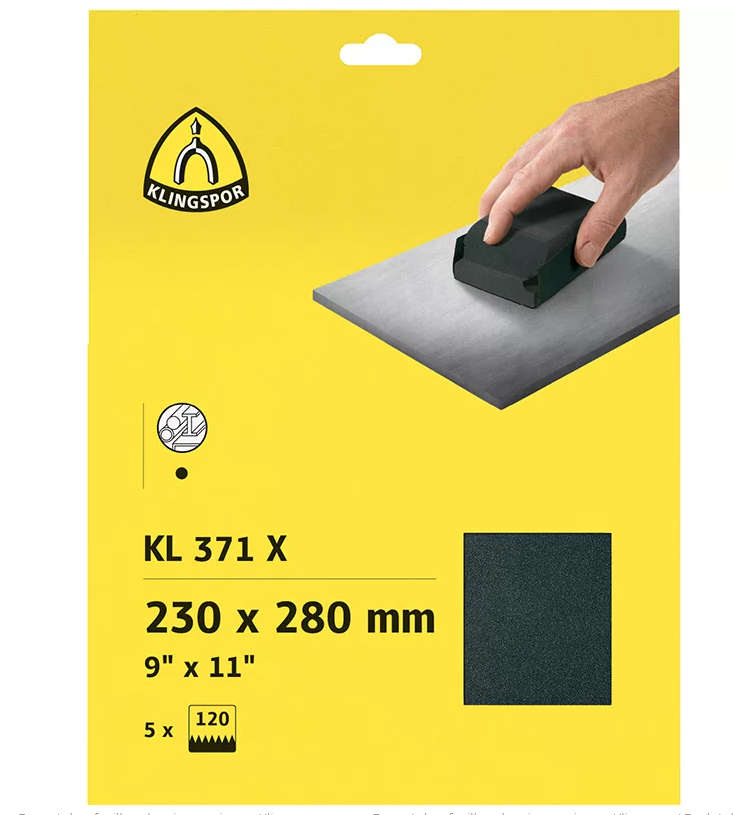 ABRASIF FEUILLE  RÉSISTANT À L'EAU (PAQUET) [Grain: Grain 1500]