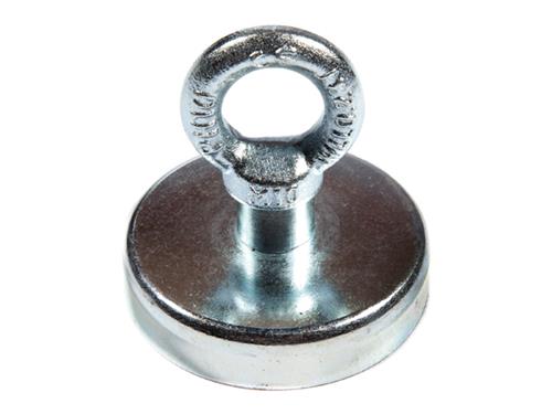 AIMANT À ANNEAU [Diamètre: 100mm LEVAGE 90KG FILETAGE M12]