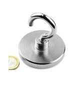 AIMANT À CROCHET 50MM LEVAGE 75KG