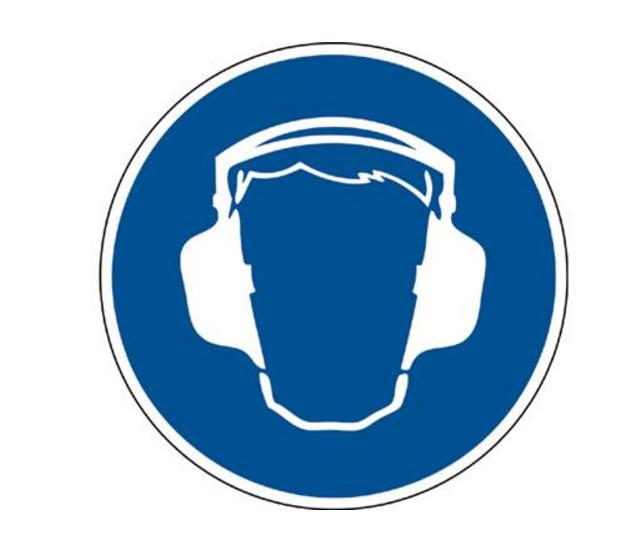 AUTOCOLLANT "PORT DU CASQUE" Ø20CM