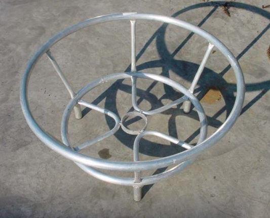 BAC À CORDE ALU ROND Ø120CM