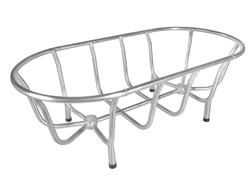 BAC À CORDE ALU OVALE 250X125CM