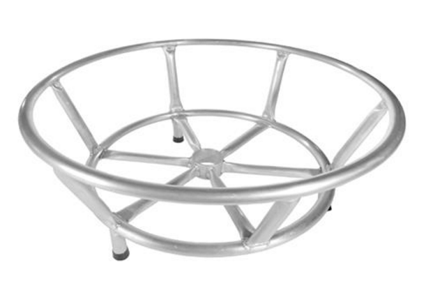BAC À CORDE CLASSIQUE ALU ROND Ø80CM