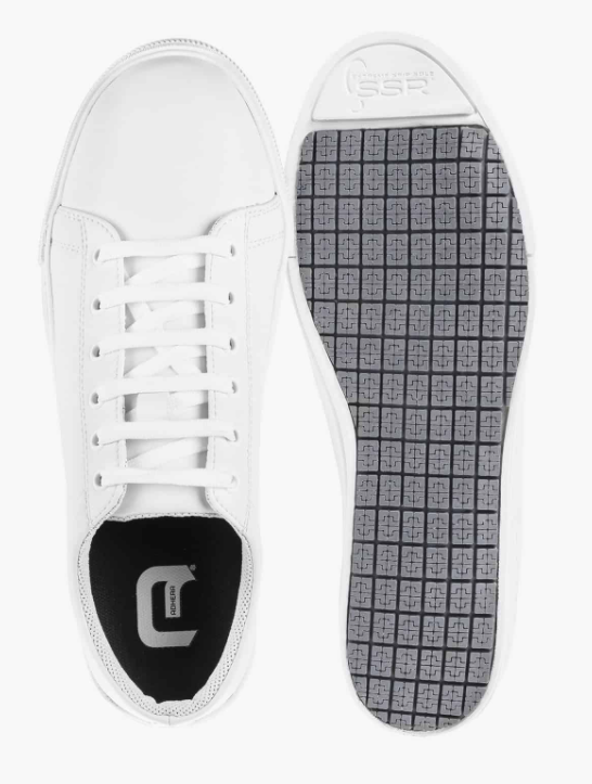 BASKET DE SÉCURITÉ ANTIDÉRAPANTE À LACET S3 SUMMIT [Taille: Taille 36] [Couleur: Blanc]