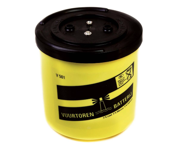 BATTERIE DE RÉSERVE POUR FEU DE MOUILLAGE [Type: V-502]