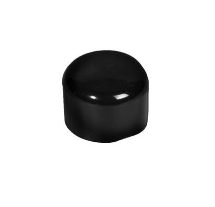 BOUCHON FEMELLE PLASTIQUE NOIR Ø25MM