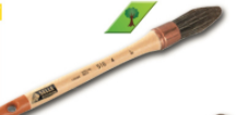 PINCEAU À RECHAMPIR 516  GAMME LASURE N°0