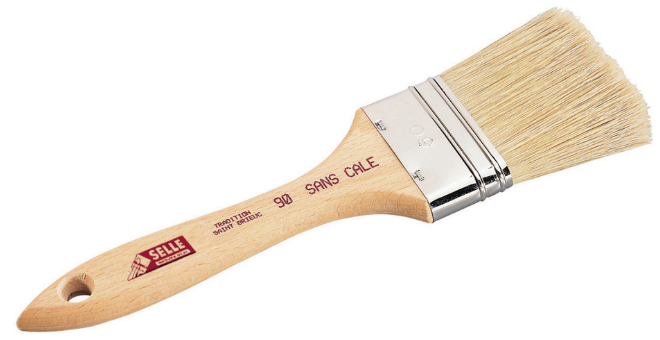 BROSSE PLATE À LAQUER 90 TRADITION [Numéro: Tradition n°50]