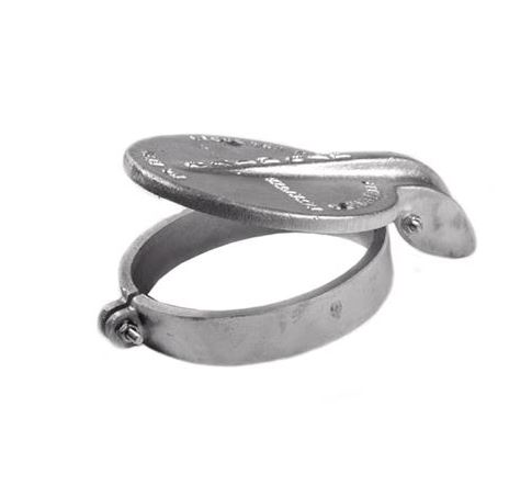 CLAPET D'ÉCHAPPEMENT ALU ANTI-PLUIE [Taille: 102mm]