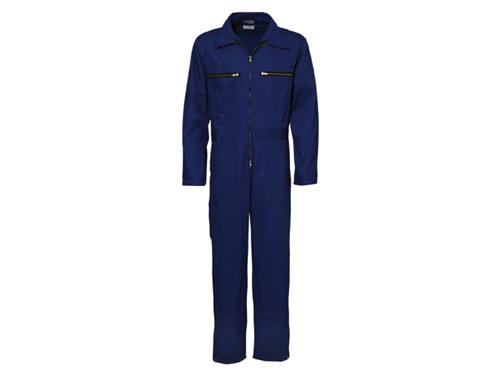 COMBINAISON DE TRAVAIL BLEU 100% COTON 300G/M² [Taille: 46/48]
