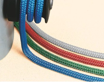 CORDAGE POLYESTER TRESSÉ GRIS Ø14