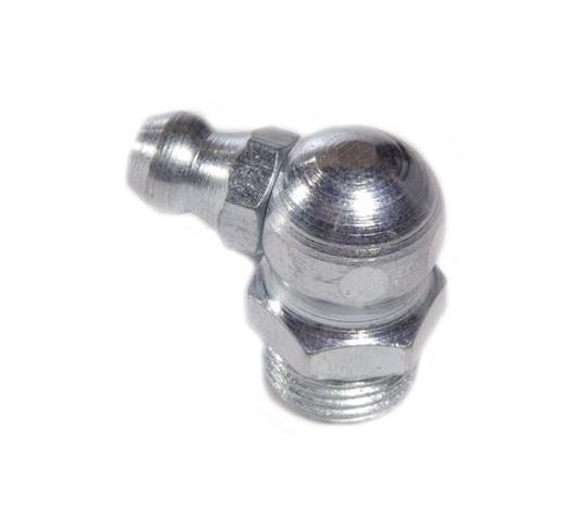 DOUILLE DE GRAISSAGE HYDRAULIQUE ÉQUERRE 1/4"