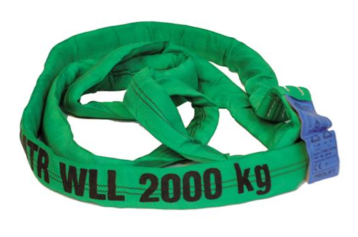 ÉLINGUE VERTE POUR JANTE ALUMINIUM 350CM 2000KG