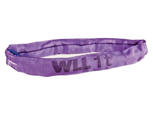 ÉLINGUE MAUVE POUR JANTE ALUMINIUM 60CM 1000KG
