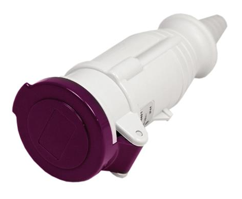 FICHE DE CONTACT CEE MAUVE 24V 16A [Fiche: Femelle]