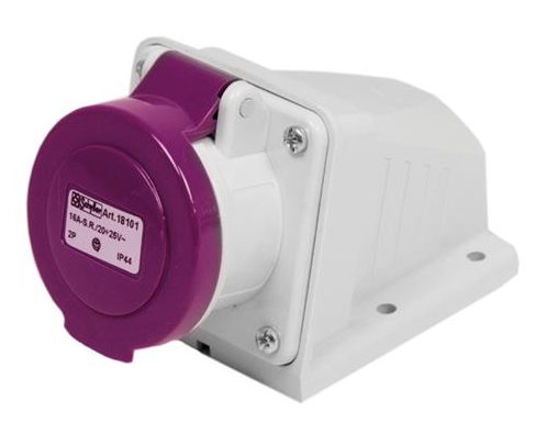 FICHE DE CONTACT CEE MAUVE 24V 16A [Fiche: Murale]