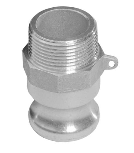 RACCORD KAMLOK ALU  MÂLE 1&quot;.1/2