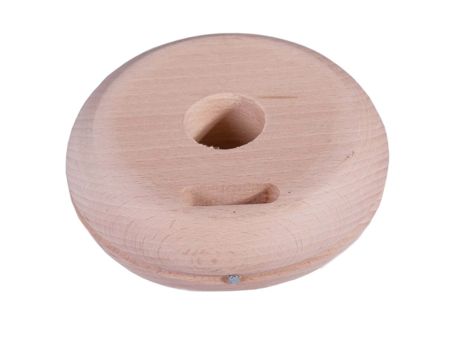 MASTEL PLAT [Taille: 125mm] [Matière: Bois plat]