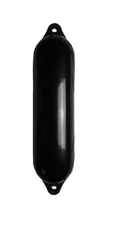 PARE-BATTAGE NOIR PVC Ø15X60CM