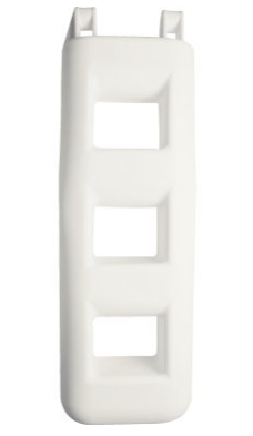 PARE-BATTAGE ECHELLE [Couleur: Blanc] [Marche: 4 marches]