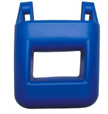 PARE-BATTAGE ECHELLE [Couleur: Bleu] [Marche: 2 marches]