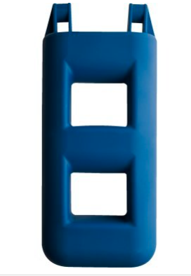 PARE-BATTAGE ECHELLE [Couleur: Bleu] [Marche: 3 marches]