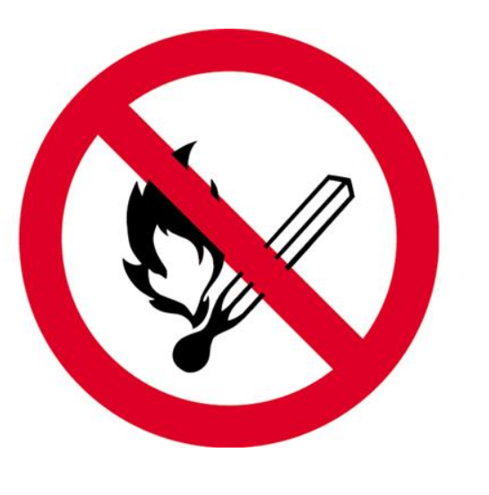 PLAQUE 'DEFENSE DE FUMER' [Taille: 65cm * 65cm] [Matière: PVC]