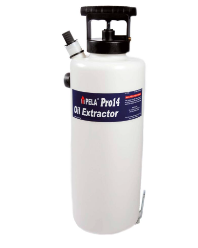 POMPE A VIDANGE HUILE CARTER [Format: 14L Modèle cylindrique + 3 Tuyau 100cm]