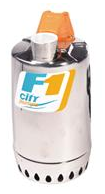 POMPE CITY SPEED 230V [Caracteristique: F1 sans flotteur] [Pompe: 70M]