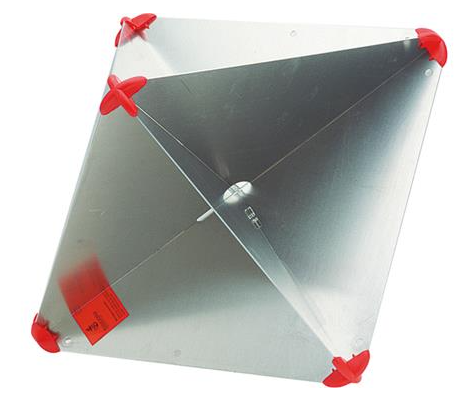 REFLECTEUR RADAR ALUMINIUM [Taille: 300*300*415mm] [Matière: Aluminium anodisé]