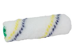 ROULEAU DE PEINTURE NYLON (Rayures bleues) [Taille: 10cm longueur fibre 8mm]
