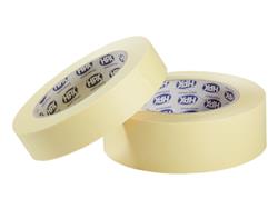 RUBAN DE MASQUAGE BLANC/JAUNE 50M [Taille: 38mm]