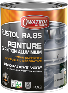 RUSTOL ALU RA.85 [Couleur: Aluminium] [Volume: 2,5 litres]