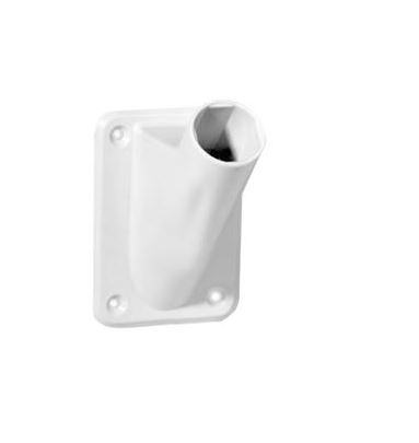 SUPPORT PORTE DRAPEAU EN PLASTIQUE 45° Ø32MM