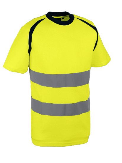 T-SHIRT HV JAUNE [Taille: Taille XXL]