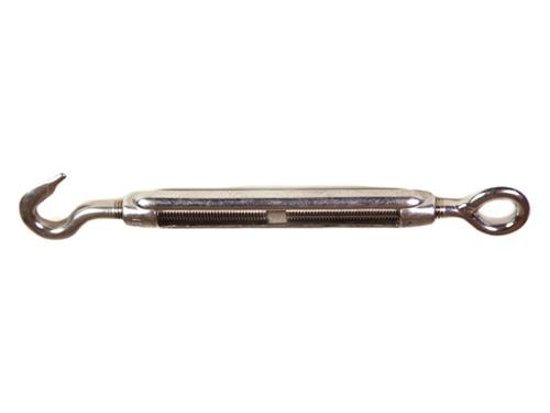 RIDOIR/TENDEUR INOX CAGE OUVERTE ŒIL/CROC M6