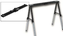 TRÉTEAU TÊTE ET/OU PIED TÉLESCOPIQUE [Charge de rupture: 150 kg hauteur ajustable de 645 a 910 mm]