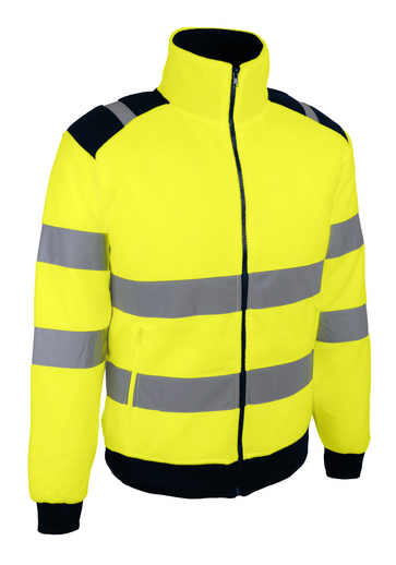 VESTE POLAIRE HV JAUNE 300G [Taille: Taille L]