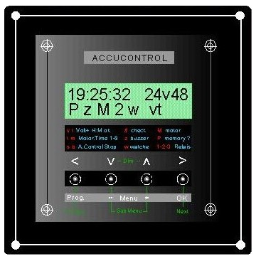 ACCUCONTROL 24V BERNARD 12X12CM