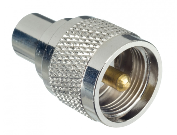 ADAPTATEUR FME MÂLE VERS PL259 MÂLE GLOMEX
