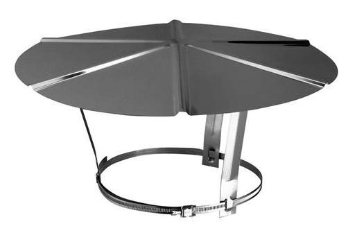 CHAPEAU DE BUSE INOX 125MM