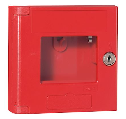 RED EMERGENCY STOP PICKUP BOX