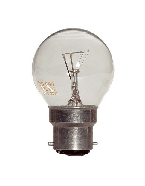 AMPOULE B22 12V 40W SPHERE CLAIRE