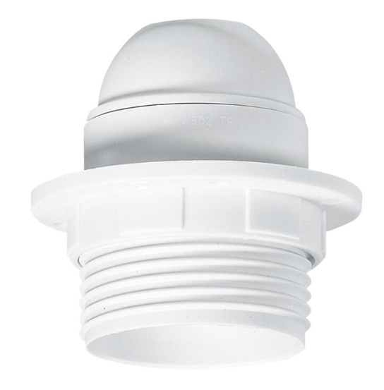 SOCKET E27 PLASTIC TERMINAL A