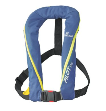 VEST GF PILOT 165 ZIP HAMMAR BLUE