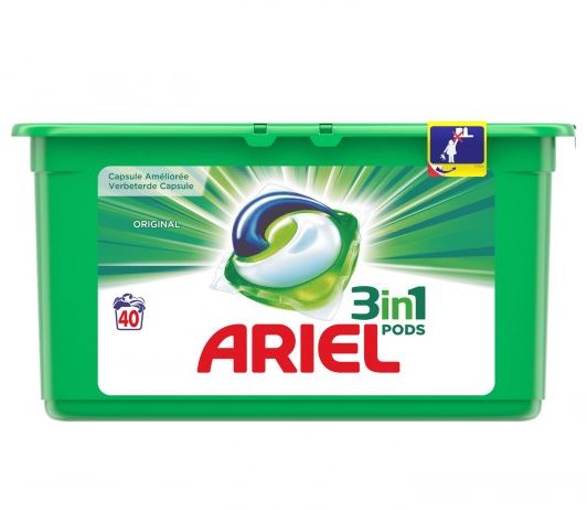 LESSIVE ARIEL TABS PODS  42 DOSES