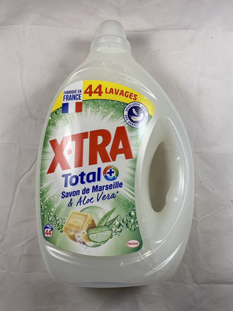 LESSIVE XTRA TOTAL  44 LAVAGES 2.2L