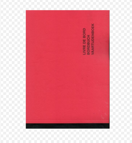 JOURNAL/LIVRE DE BORD ( ROUGE )