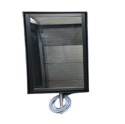 LOT DE 2 MIROIRS SYNTHÉTIQUES AVEC CHAUFFAGE SANS SUPPORT 500X300MM